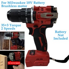 13mm Chuck Cordless Combi Drill Hammer  for Milwaukee 18V Battery Brushless Kit