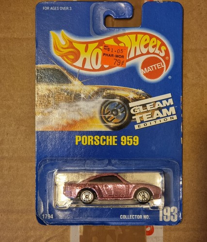 Hot wheels porsche 959 gleam - hot,
