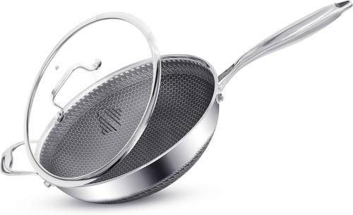 28cm stainless steel wok - stainless,