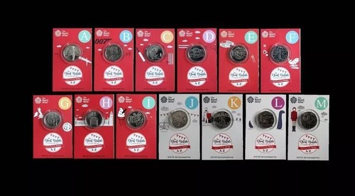 2018 10p alphabet - 10p, coins