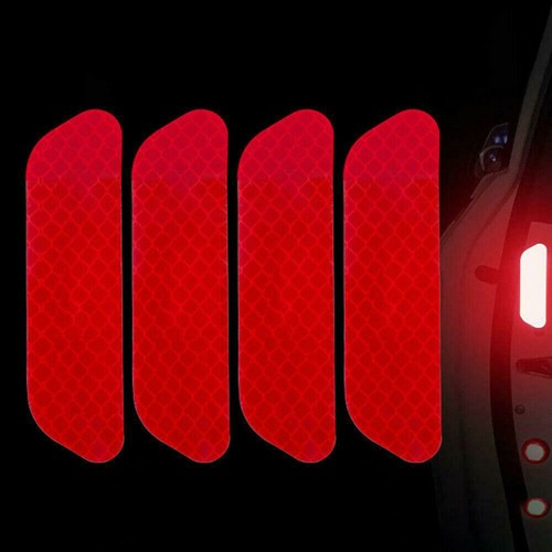 Reflective car door strips - 4x,