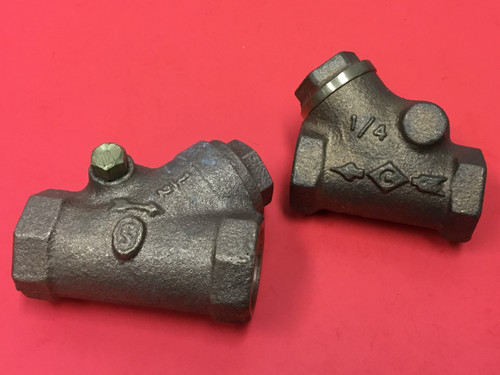 Brass swing check valve - brass,