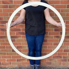 Wooden Hoop Wreath - LARGE -
