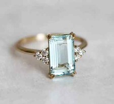 Art Deco Style Emerald Cut