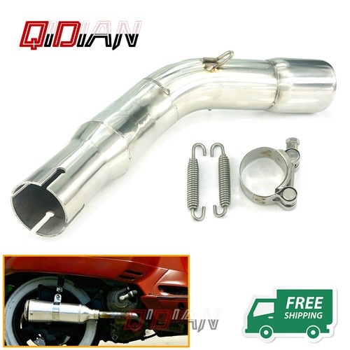 Scooter exhaust middle pipe - exhaust,