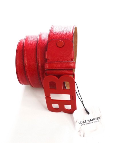 425 bally red leather - bally,