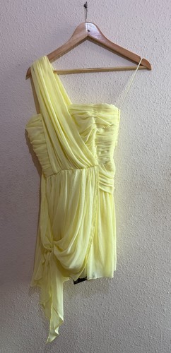 Kate moss topshop yellow silk - kate,