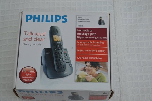 Philips cd245 cordless phone - philips,