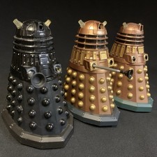 3x Doctor Who Dalek Figures Spares / Repairs