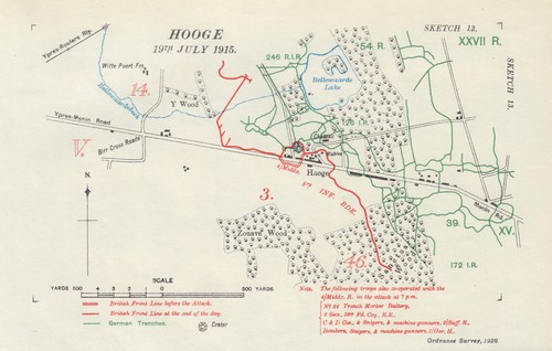 Hooge 19th july 1915 - july,