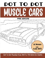 Dot to Dot Muscle Cars for
