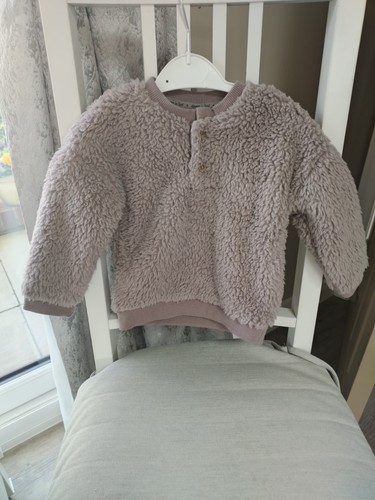 Babies fleecy top age 12m - babies, 9-12m
