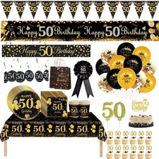 50th birthday decorations - 50th,