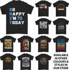 70th Birthday Funny 70 Year