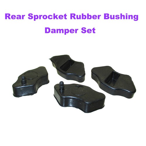 Rear sprocket rubber bushing - rear,