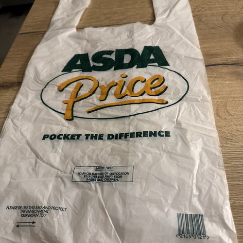 Vintage 1996 asda carrier bag - 1996,