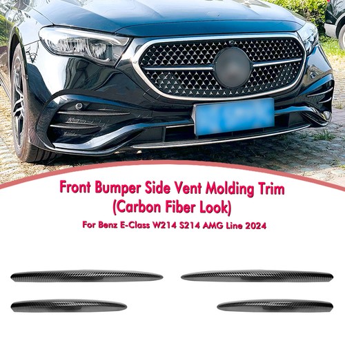 Carbon fiber look front - fiber, bumper
