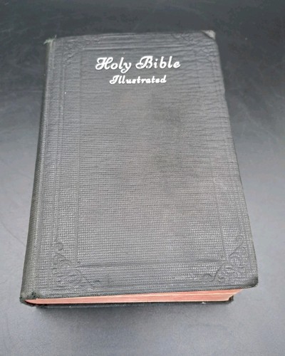 Vintage illustrated holy bible - vintage,