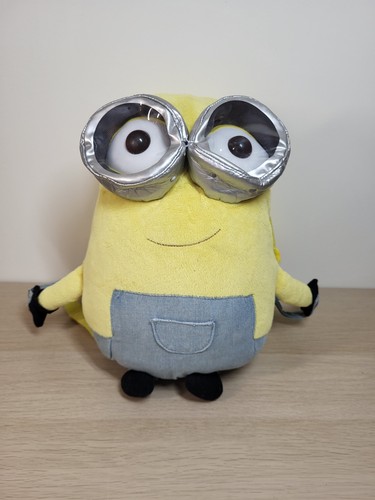 Minions plush backpack bag - minions,