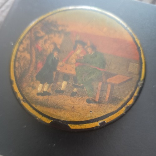 German snuff box stobwasser - german,