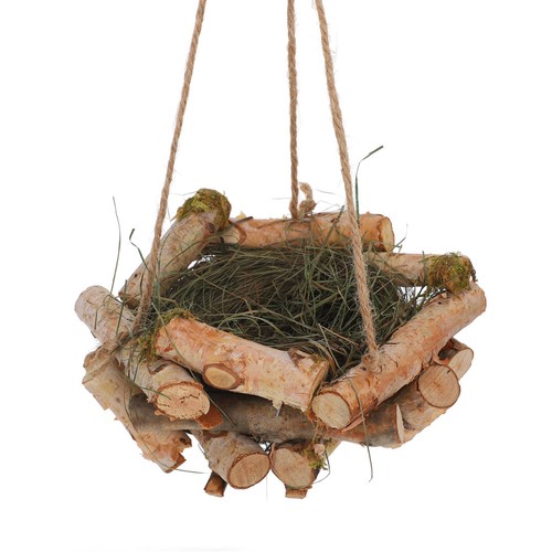 Handmade wooden bird nest - handmade,