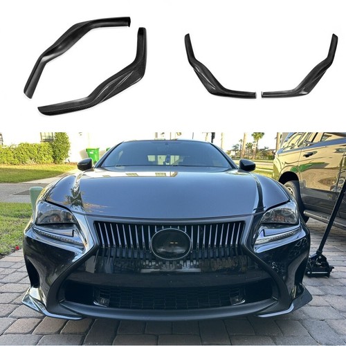 2pcs carbon lip for - lip, lexus