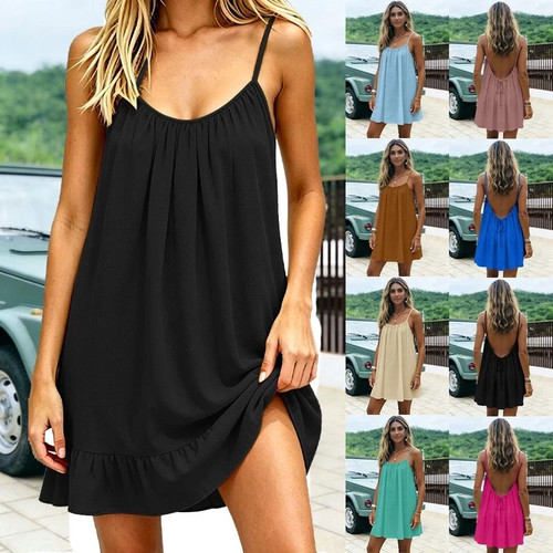 Women backless dresses ladies - backless,