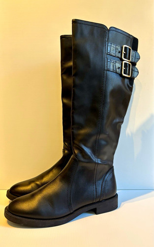 Next black faux leather - , knee