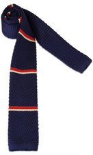 Royal Navy Knitted Silk Tie