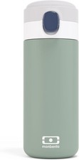 monbento - Insulated Bottle MB Pop Natural - 360ml - Leakproof - Hot/Cold Up to