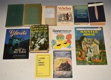 Collection of 36 Books Ghosts & Supernatural (Halloween Lot) Horror Stories