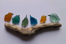 Sea Glass Framed Picture