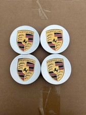 SET OF 4 76mm Silver Porsche