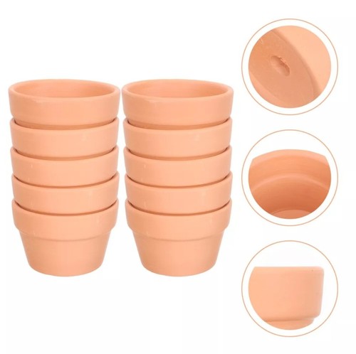 Pcs terracotta flat basin - terracotta,