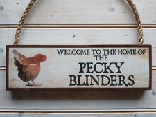 Chicken sign Chicken Coop sign Chicken Run Funny Hen sign Wetherproof Hen sign