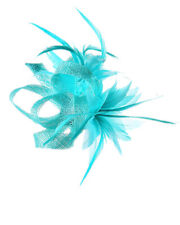 Women's Flower Feather Clip