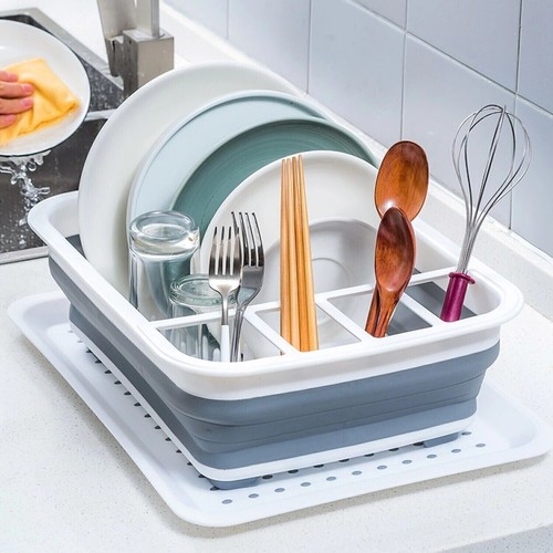 Foldable dish drying rack - drying,