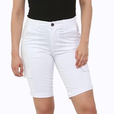 Womens Ladies Cotton Knee