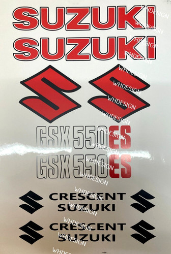 Gsx550es gsx750es cresent - gsx550es, /