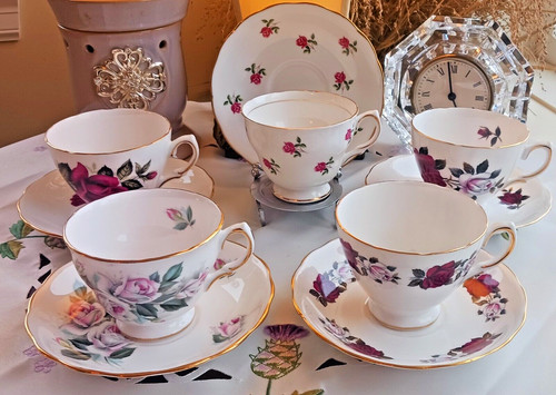 Rose pattern bone - 5,