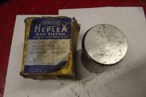 Villiers mark piston 250cc - mark,