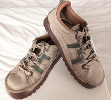 The ART Company Cream Skyline Leather Shoes UK 6.5 EU 40 Chunky Laces