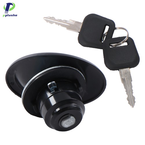 Locking fuel tank cap with - tank,