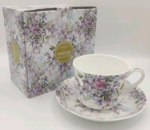 Large breakfast cup - &, saucer
