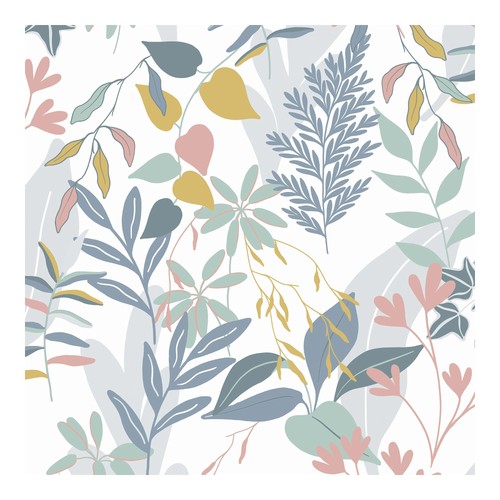 Fresco inky tropical wallpaper - fresco,