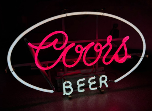 Vintage coors beer - coors, sign