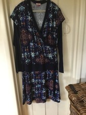 Joe Browns Quirky Jersey Dress, vintage  1920’s style , drop waist size 18