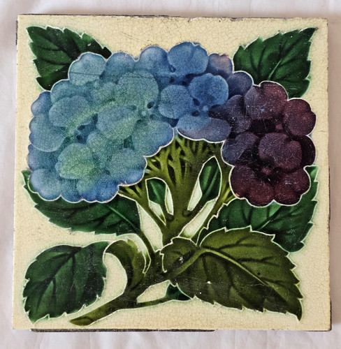 Art nouveau antique pilkington - art,
