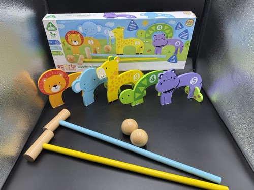 Elc wooden safari animal - wooden,