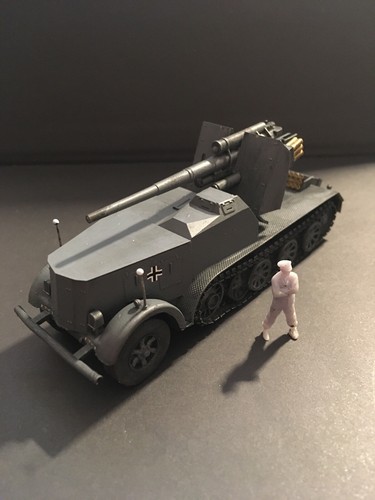 Ww2 german kfz8 flak88 - 1/72,